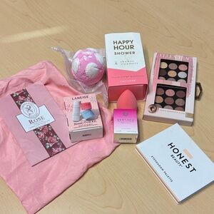 Pink Beauty and Skincare Set